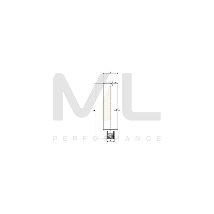 MANN-FILTER LE 2002 Filter, compressed air system  | ML Performance Car Parts