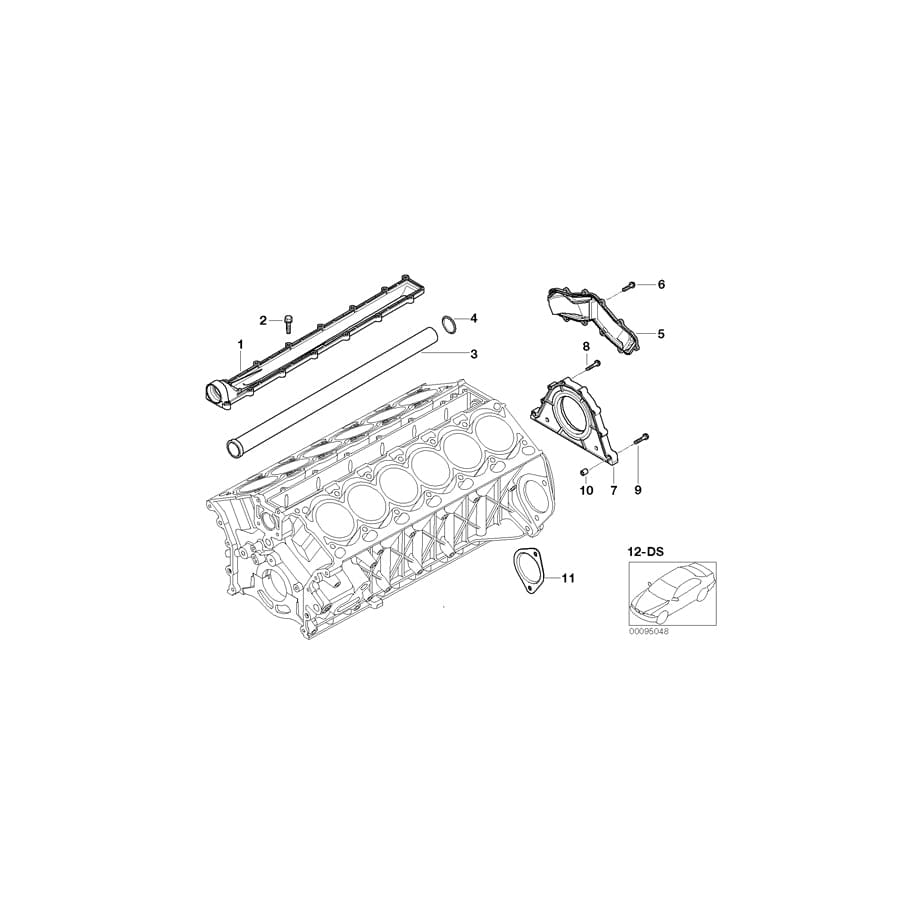 Genuine BMW 11117521322 E66 RR1 Drophead Gasket Set Engine Block Asbesto Free (Inc. Phantom EWB, Phantom & Drophead) | ML Performance UK Car Parts