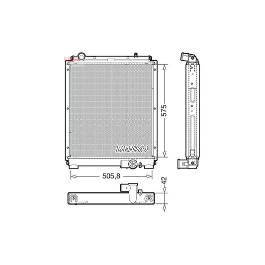 Denso DRM45052 Drm45052 Engine Radiator For | ML Performance UK