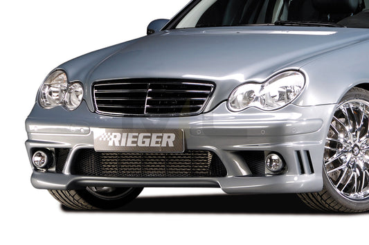 Rieger 00025202 Mercedes-Benz W203 C-Class Front Bumper 1 | ML Performance UK Car Parts