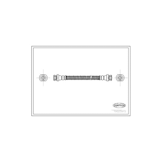 Corteco 19025915 Brake Hose | ML Performance UK