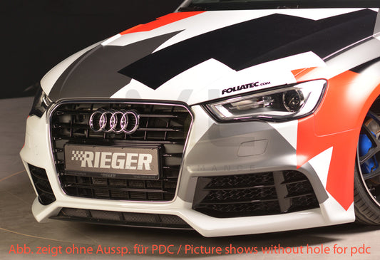 Rieger 00056791 Audi 8V Front Bumper (A3 & S3) 1 | ML Performance UK Car Parts