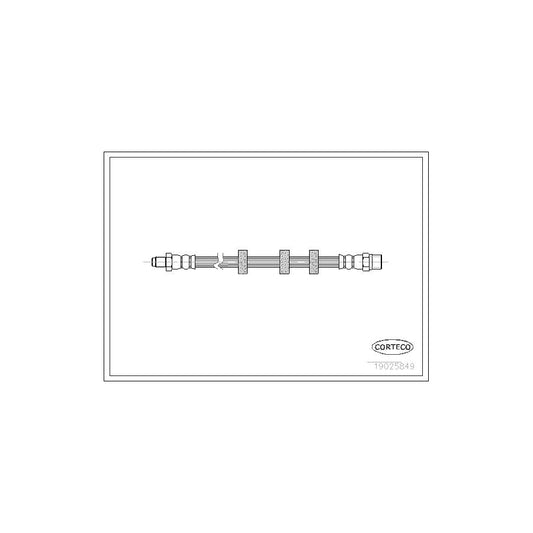 Corteco 19025849 Brake Hose | ML Performance UK
