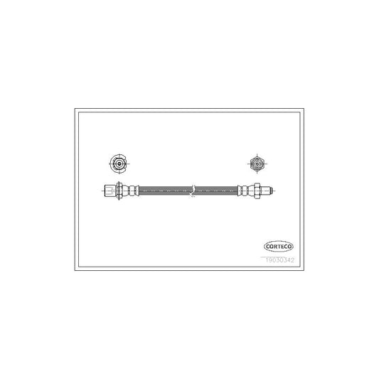 Corteco 19030342 Brake Hose | ML Performance UK