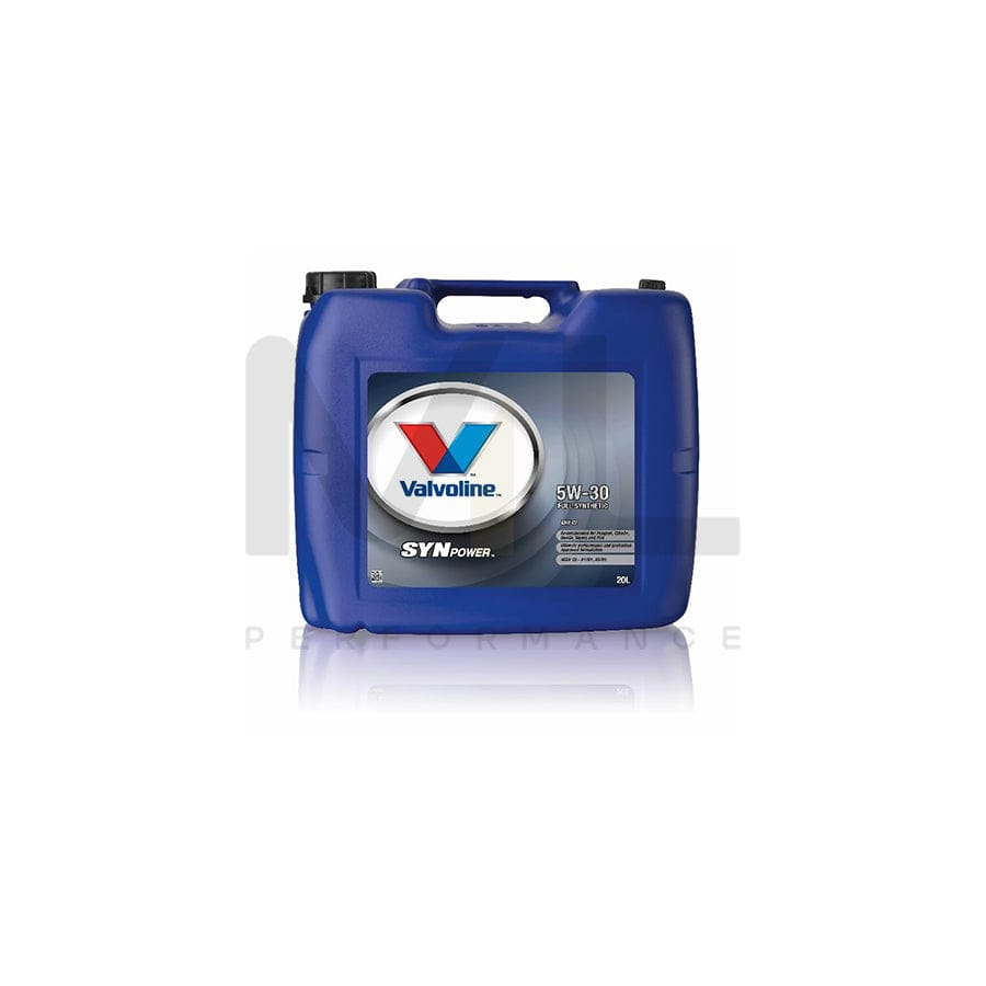 Valvoline SynPower ENV C2 5W-30 Fully Synthetic Engine Oil 20l | Engine Oil | ML Car Parts UK | ML Performance