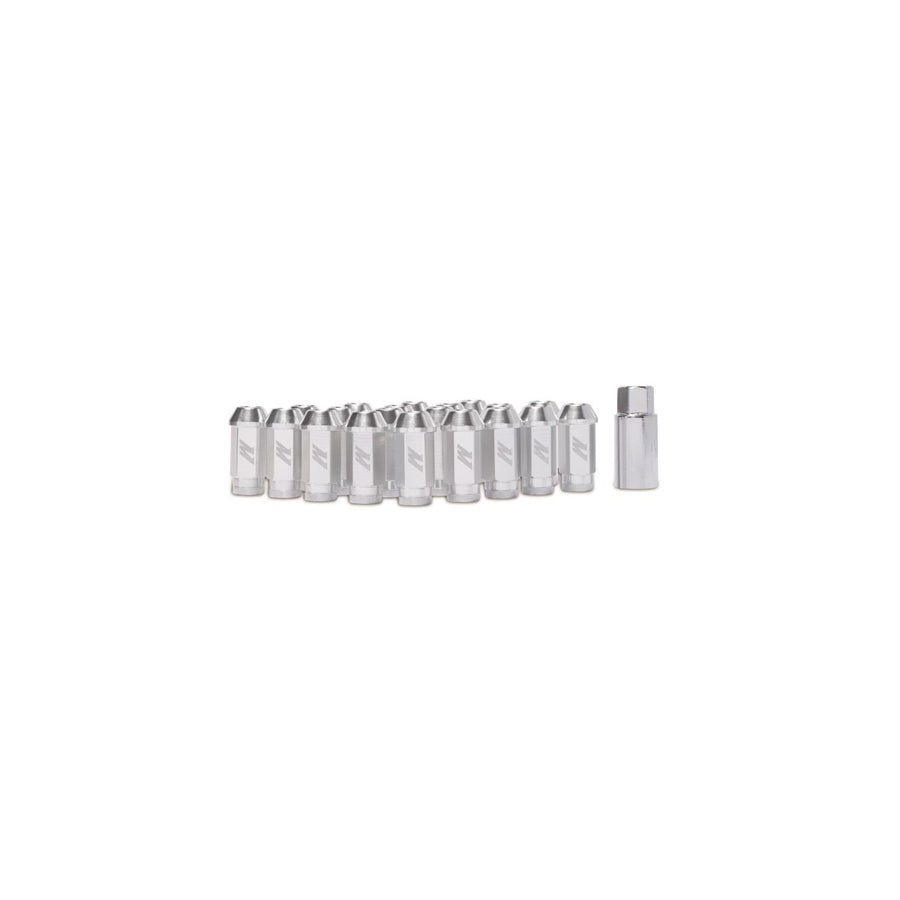 Mishimoto MMLG-125-LOCKSL Aluminum Competition Lug Nuts  Silver