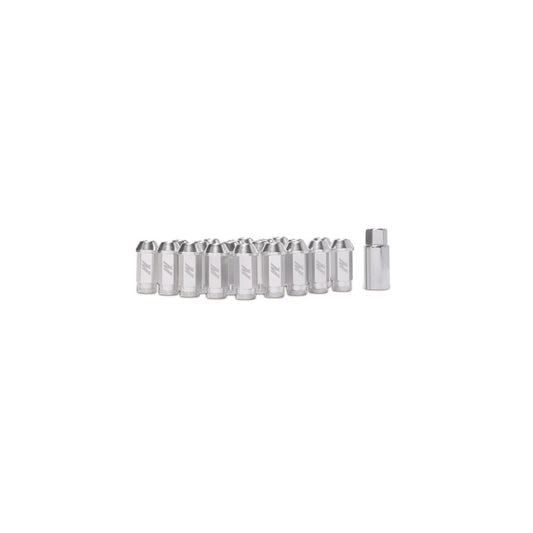 Mishimoto MMLG-125-LOCKSL Aluminum Competition Lug Nuts  Silver