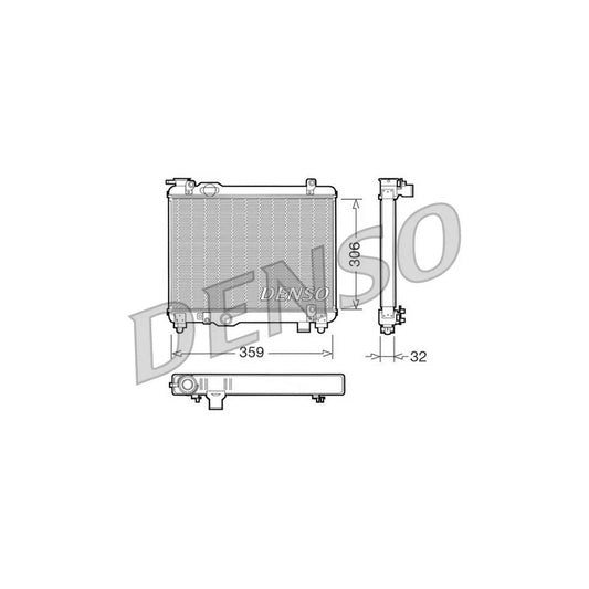 Denso DRM09082 Drm09082 Engine Radiator | ML Performance UK