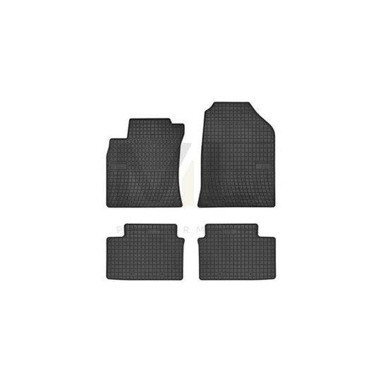 FROGUM Tailored 547884 Floor mat set for HYUNDAI i30 III Hatchback (PDE, PD, PDEN) Elastomer, Front and Rear, Quantity: 4, Black | ML Performance Car Parts