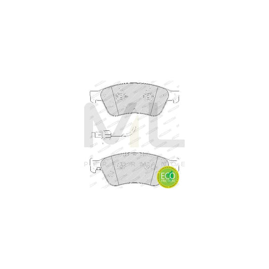 Ferodo Premier Fvr1351 Brake Pad Set For Iveco Daily Incl. Wear Warning Contact, Without Accessories | ML Performance Car Parts