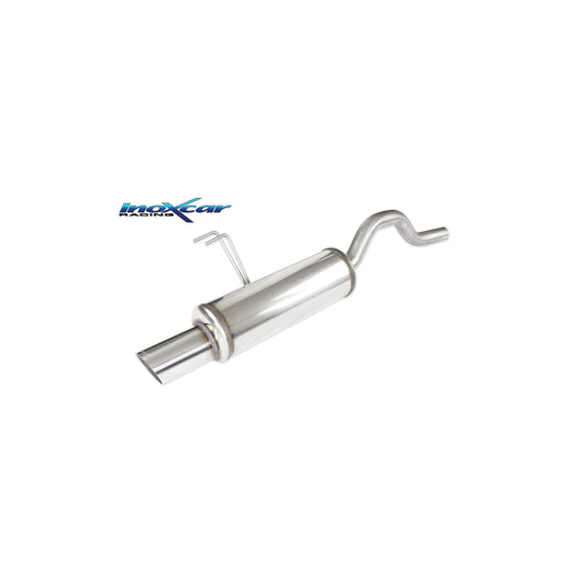 InoXcar FIPN.08.90RA Fiat Punto (188) Stainless Steel Rear Exhaust | ML Performance UK Car Parts