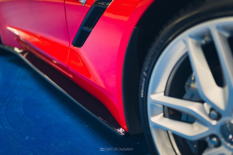 Maxton Design Chevrolet Corvette C7 Side Skirts Diffusers