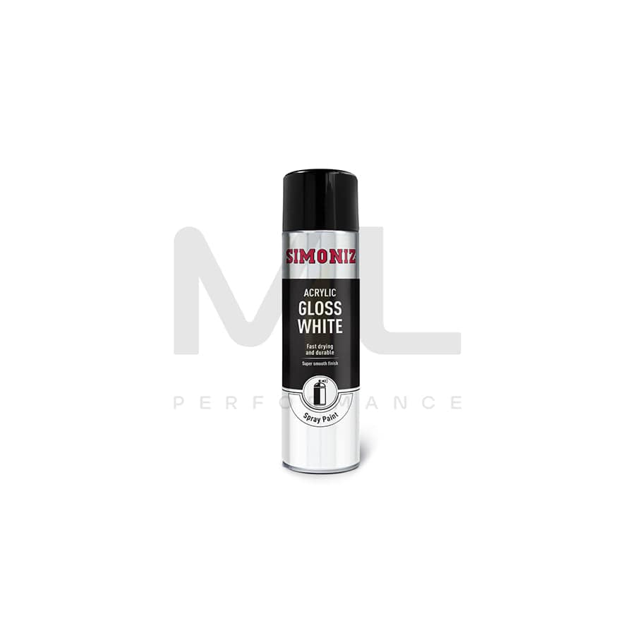 Simoniz SIMP18D Gloss White Paint 500ml | ML Performance UK Car Parts