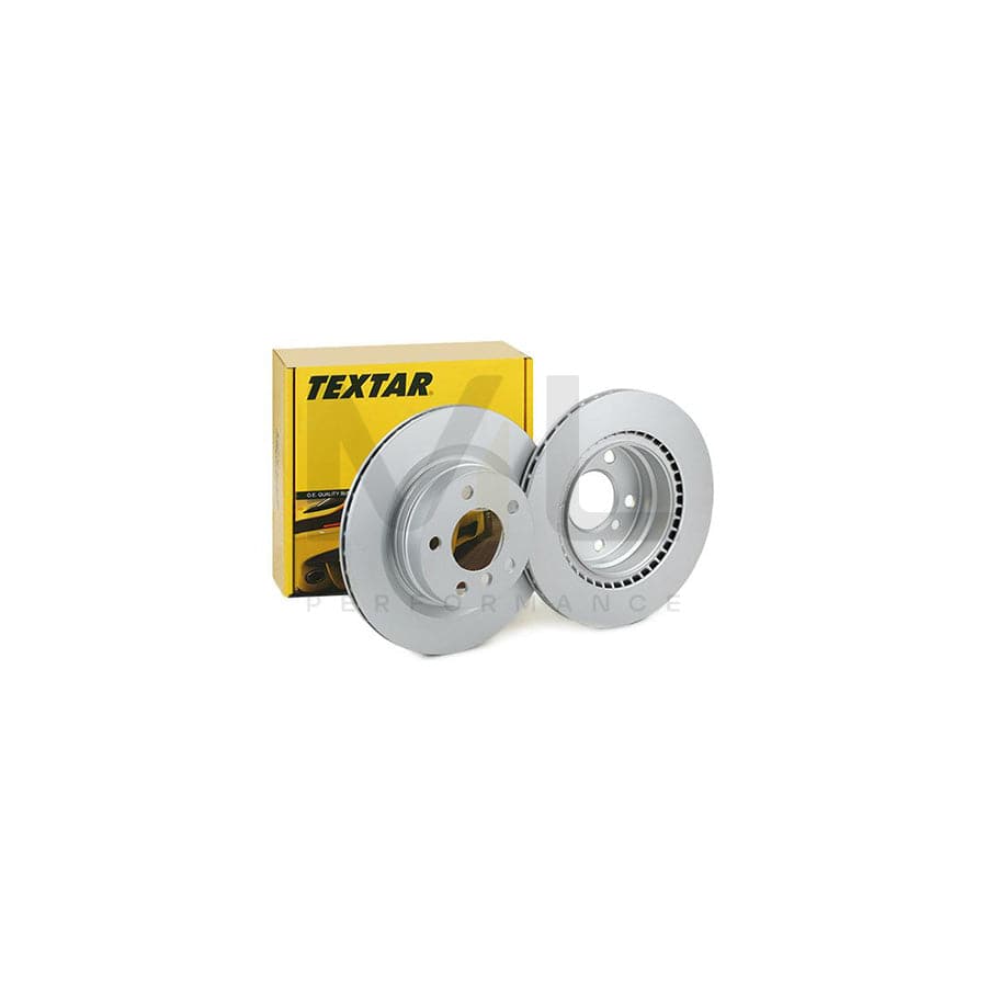 TEXTAR PRO 92257203 Brake Disc Internally Vented, Coated, without wheel hub, without wheel studs | ML Performance Car Parts