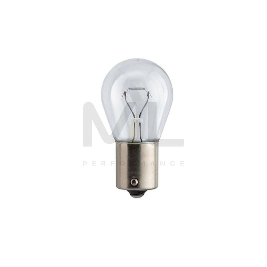 PHILIPS LongLife EcoVision 12498LLECOB2 Bulb, indicator 12V 21W, Ball-shaped lamp, P21W, BA15s | ML Performance Car Parts
