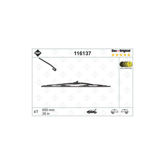 Swf 116137 Wiper Blade | ML Performance UK Car Parts