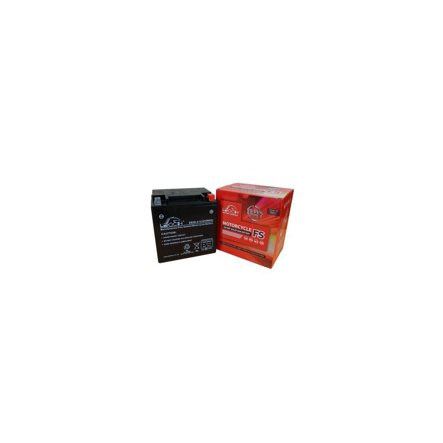 EB30-3 Leoch Powerstart AGM Motorcycle Battery | ML Performance UK Car Parts