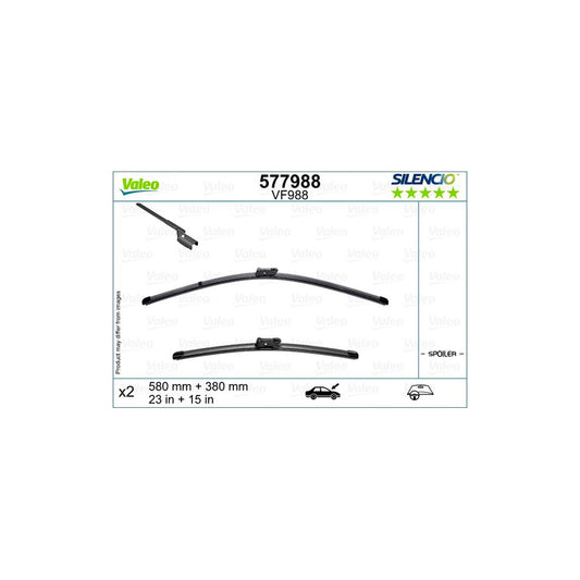 Valeo 577988 Wiper Blade For Nissan Juke Ii (F16) | ML Performance UK Car Parts