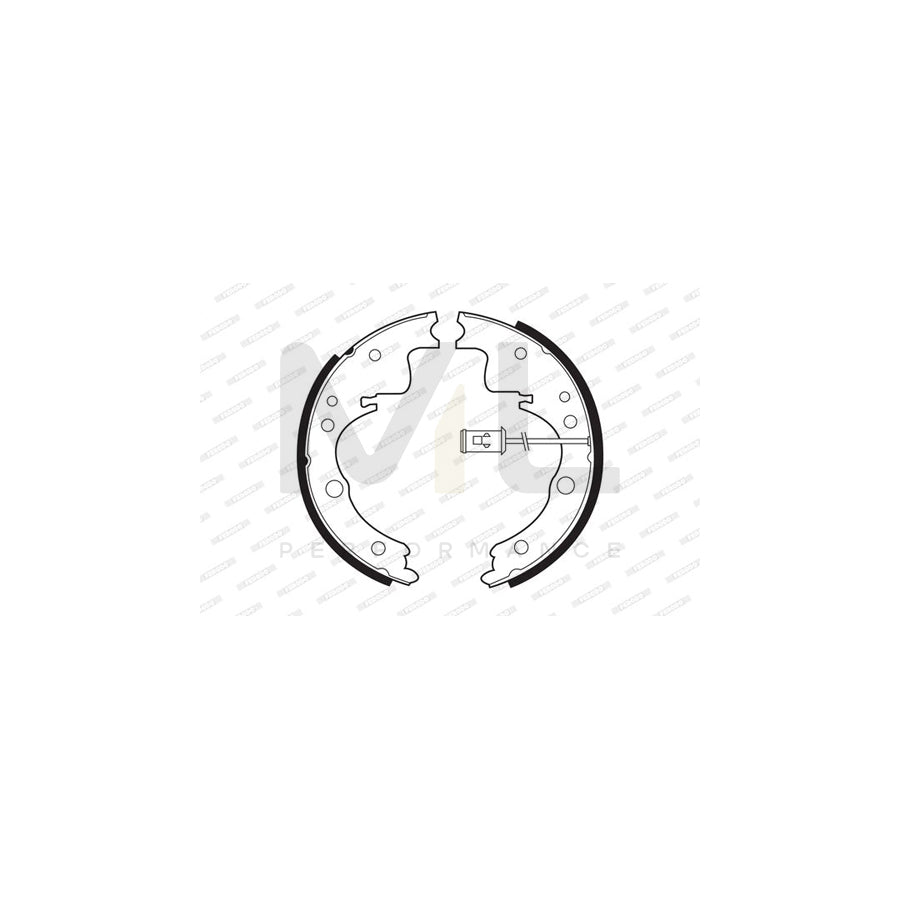 FERODO PREMIER FSB407 Brake Shoe Set for IVECO Daily | ML Performance Car Parts