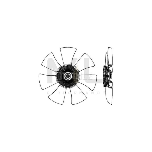 MAHLE ORIGINAL CFF 491 000P Fan, radiator for RENAULT TRUCKS MASCOTT ???: 457mm | ML Performance Car Parts