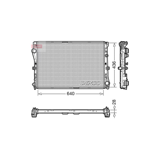 Denso DRM17103 Drm17103 Engine Radiator | ML Performance UK