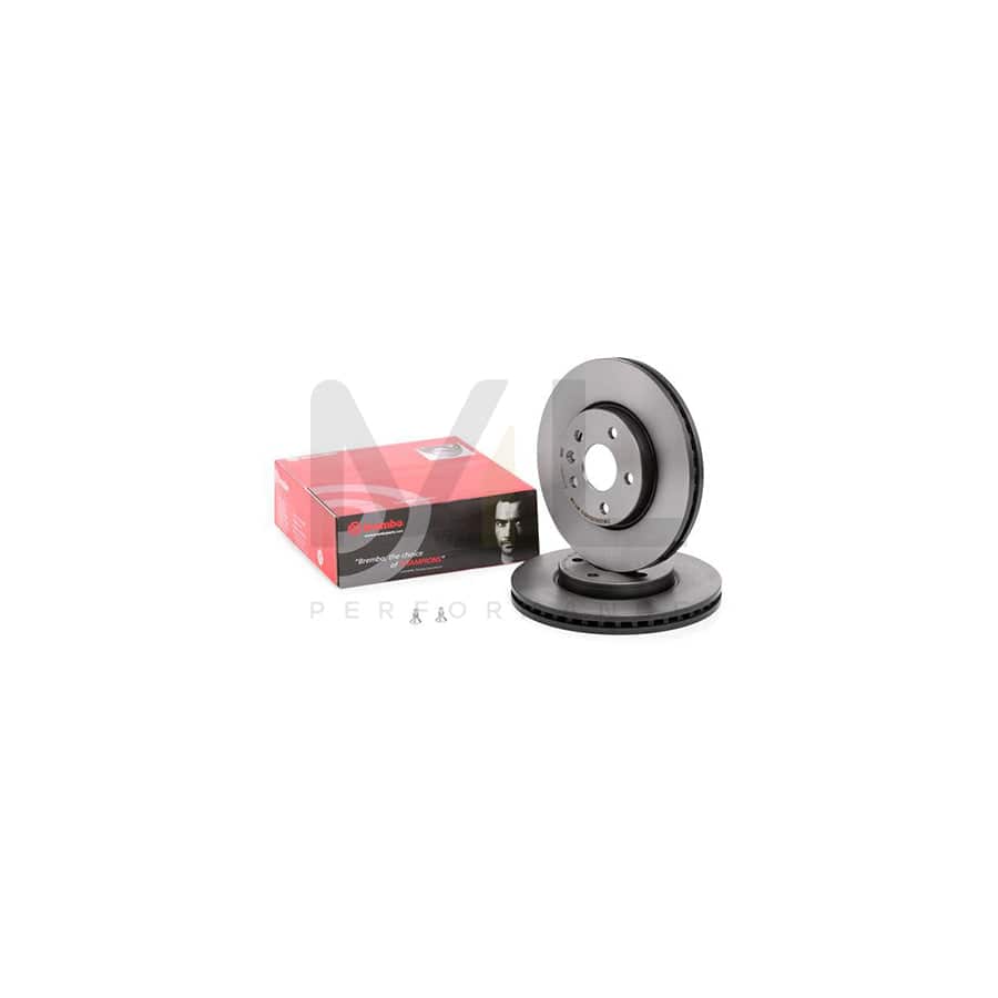 BREMBO COATED DISC LINE 09.B355.11 Brake Disc Internally Vented, Coated, with bolts/screws | ML Performance Car Parts