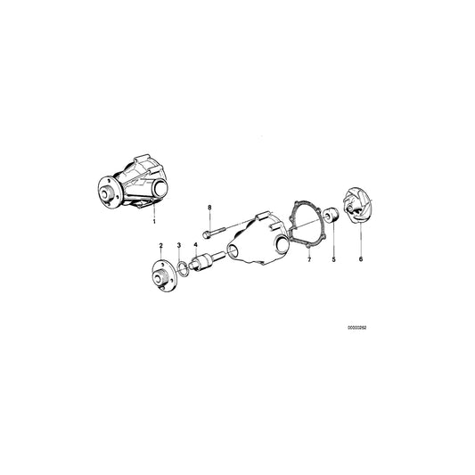 Genuine BMW 11511315559 E34 Exch. Water Pump (Inc. M5 3.8, M5 3.6 & M5) | ML Performance UK Car Parts
