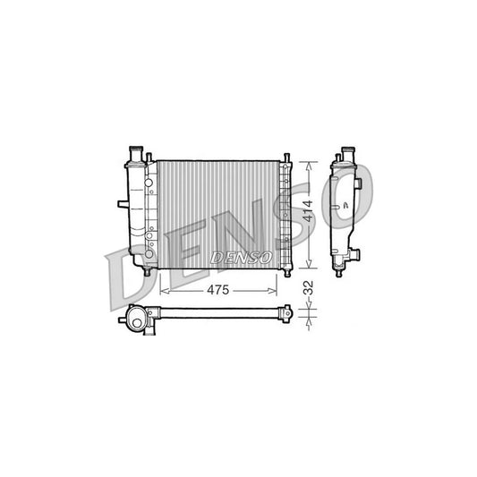Denso DRM09028 Drm09028 Engine Radiator | ML Performance UK