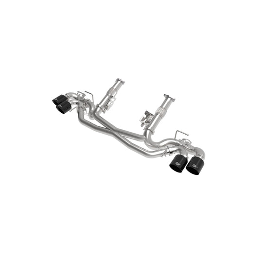 aFe 49-34124NM-B Cat-Back Exhaust System Chevrolet Corvette (C8) 20-21 V8-6.2L  | ML Performance UK Car Parts