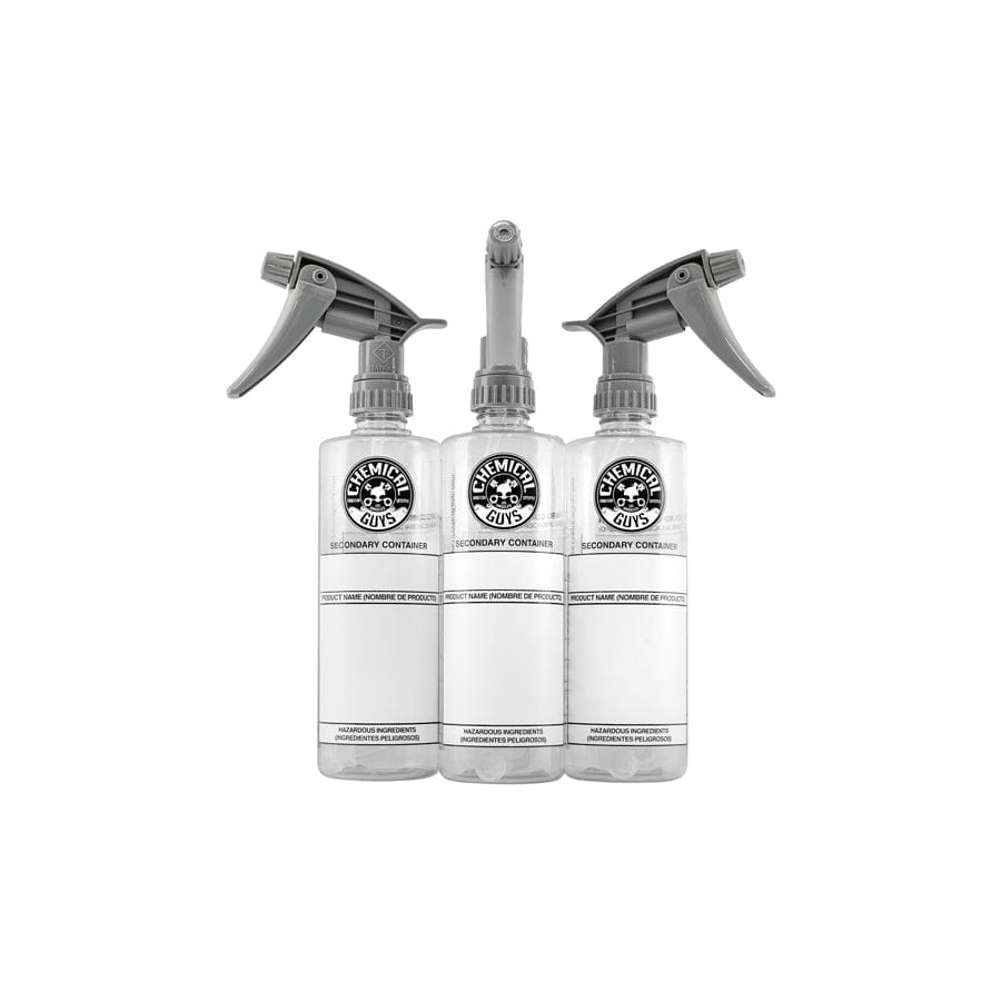 Chemical Guys Secondary Container Dilution Bottles (3 Pack) | ML Performance UK Car Parts