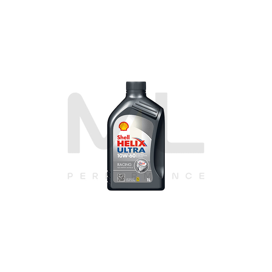 Shell Helix Ultra Racing Engine Oil - 10W-60 - 1Ltr Engine Oil ML Performance UK ML Car Parts