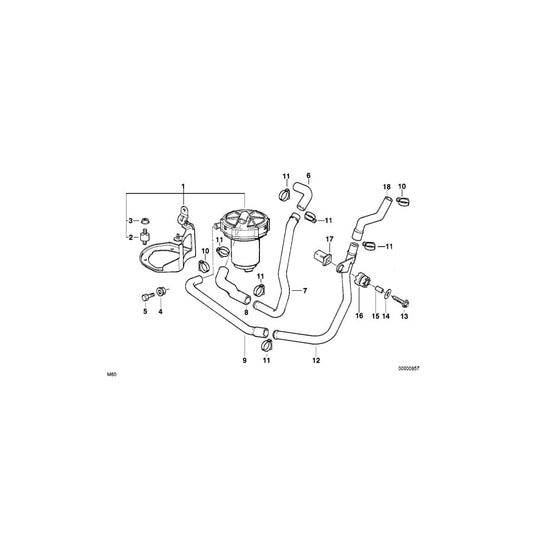 Genuine BMW 11721745172 E38 Air Pump (Inc. 730i & 730iL) | ML Performance UK Car Parts
