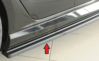 Rieger 00056815 Audi 8V RS3 Side Skirt Splitter 5 | ML Performance UK Car Parts