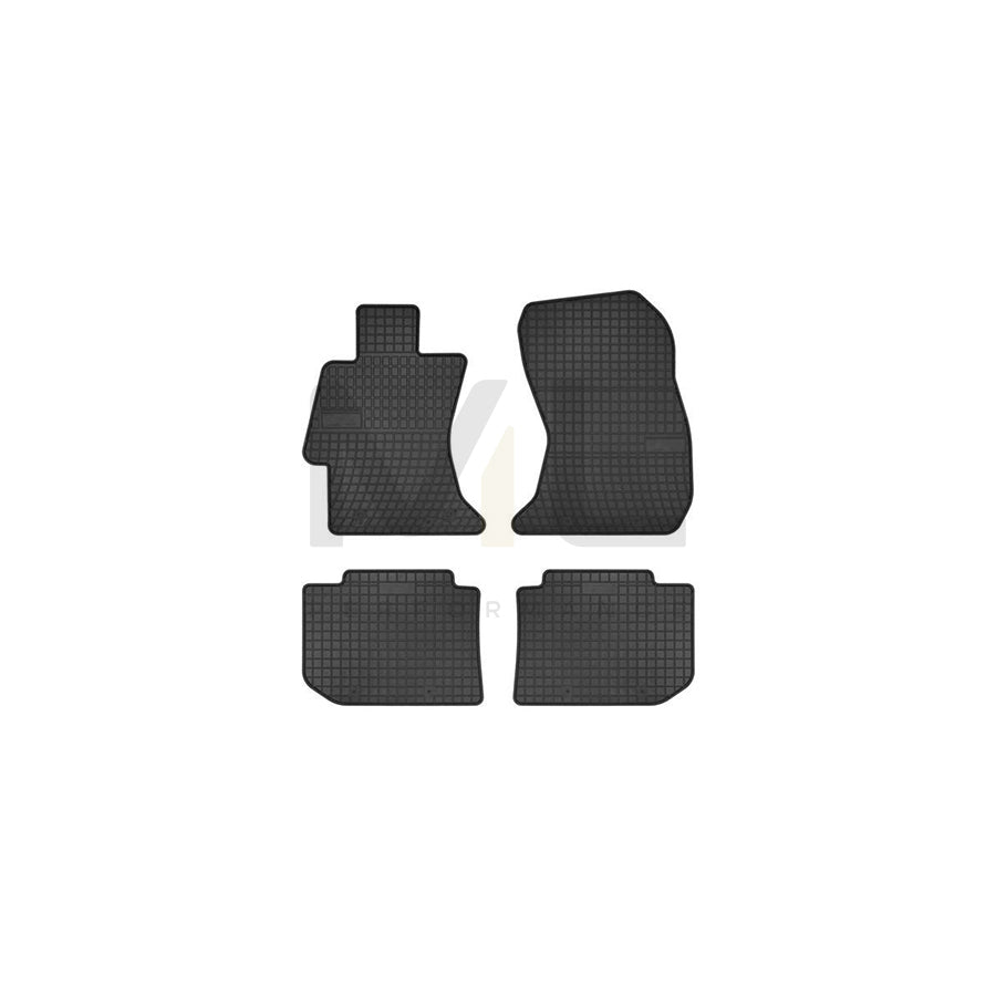 FROGUM Tailored 0891 Floor mat set Elastomer, Front and Rear, Quantity: 4, Black | ML Performance Car Parts