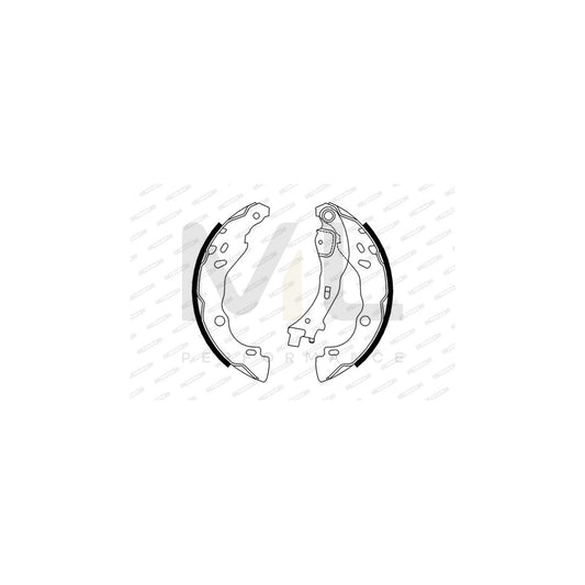 FERODO PREMIER FSB657 Brake Shoe Set | ML Performance Car Parts