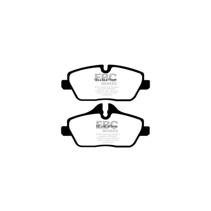 EBC PD13KF811 Mini F54 F55 F57 Yellowstuff Front Brake Pad & GD Disc Kit - TRW/ATE Caliper 2 | ML Performance UK Car Parts