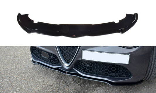 Maxton Design AL-GI-1-VEL-FD1T Front Splitter V.1 Alfa Romeo Giulia Veloce | ML Performance UK Car Parts