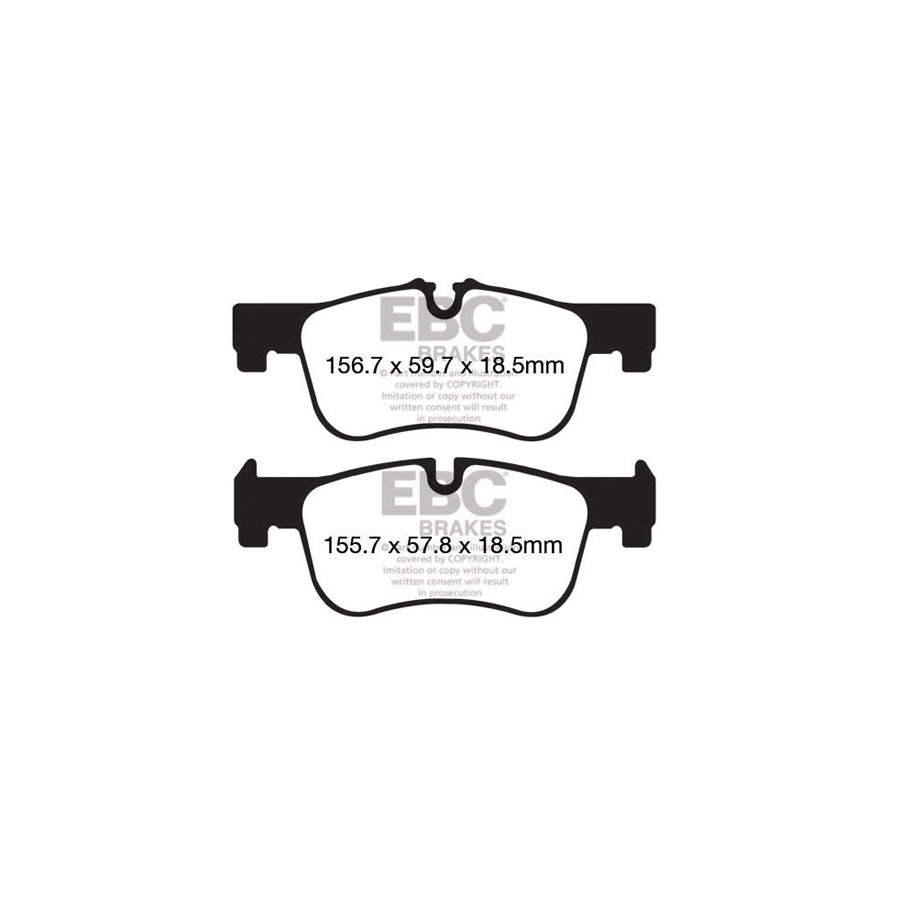 EBC PLK1396 BMW F22 Yellowstuff Pads and Brake Line Performance Pack - ATE Caliper 2 | ML Performance UK Car Parts