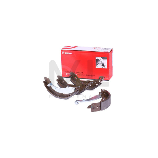 BREMBO S 61 512 Brake Shoe Set with handbrake lever | ML Performance Car Parts