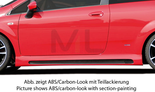 Rieger 00056045 Fiat Grande Punto (199) Side Skirt 1 | ML Performance UK Car Parts