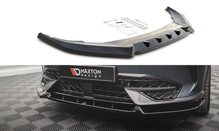 Maxton Design CU-FO-1-FD2T Front Splitter V.2 Cupra Formentor MK1 | ML Performance UK Car Parts