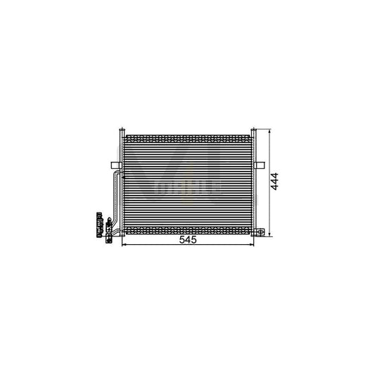 MAHLE ORIGINAL AC 234 002S Air conditioning condenser without dryer | ML Performance Car Parts