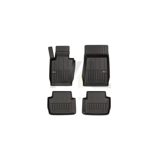 FROGUM Tailored 3D409668 Floor mat set for BMW 3 Saloon (E46) Elastomer, Front and Rear, Quantity: 4, Black | ML Performance Car Parts
