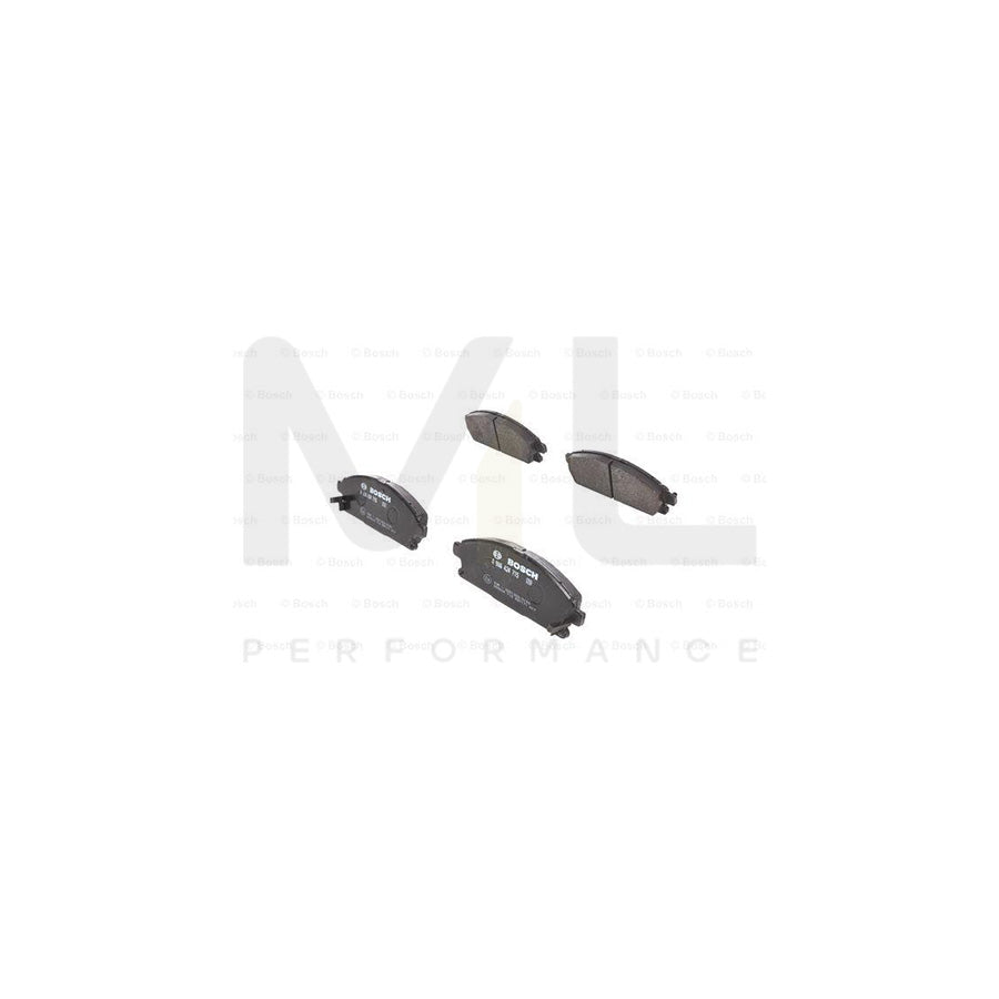 Bosch 0986424715 Brake Pad Set With Acoustic Wear Warning, With Mounting Manual BP427 | ML Performance Car Parts