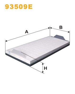 WIX Filters 93509E Pollen Filter