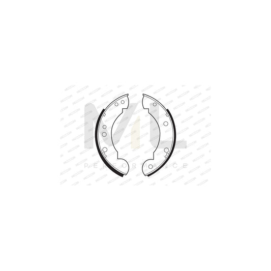 FERODO PREMIER FSB385 Brake Shoe Set | ML Performance Car Parts