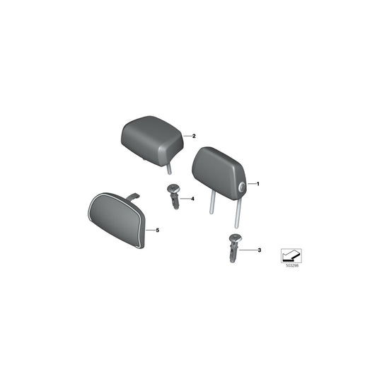 Genuine BMW 52207938501 G05 G07 Guide Bush ELFENBEINWEISS (Inc. X7 M50dX, X5 45eX & X7 50iX) | ML Performance UK