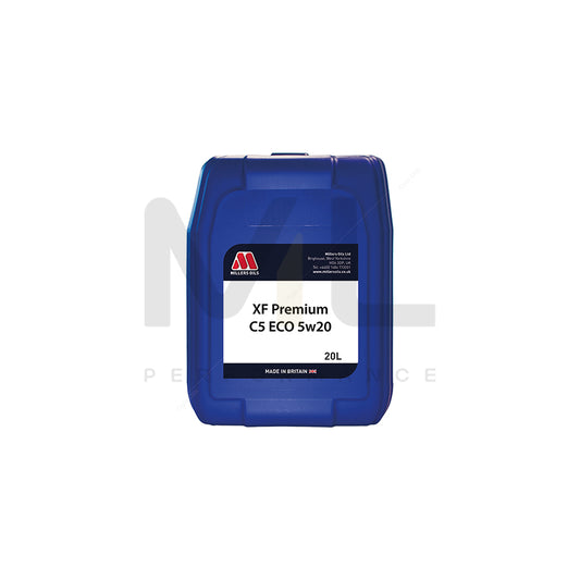Millers Oils XF Premium C5 ECO 5W-20 Ford EcoBoost Fully Synthetic Engine Oil 20l | Engine Oil | ML Car Parts UK | ML Performance