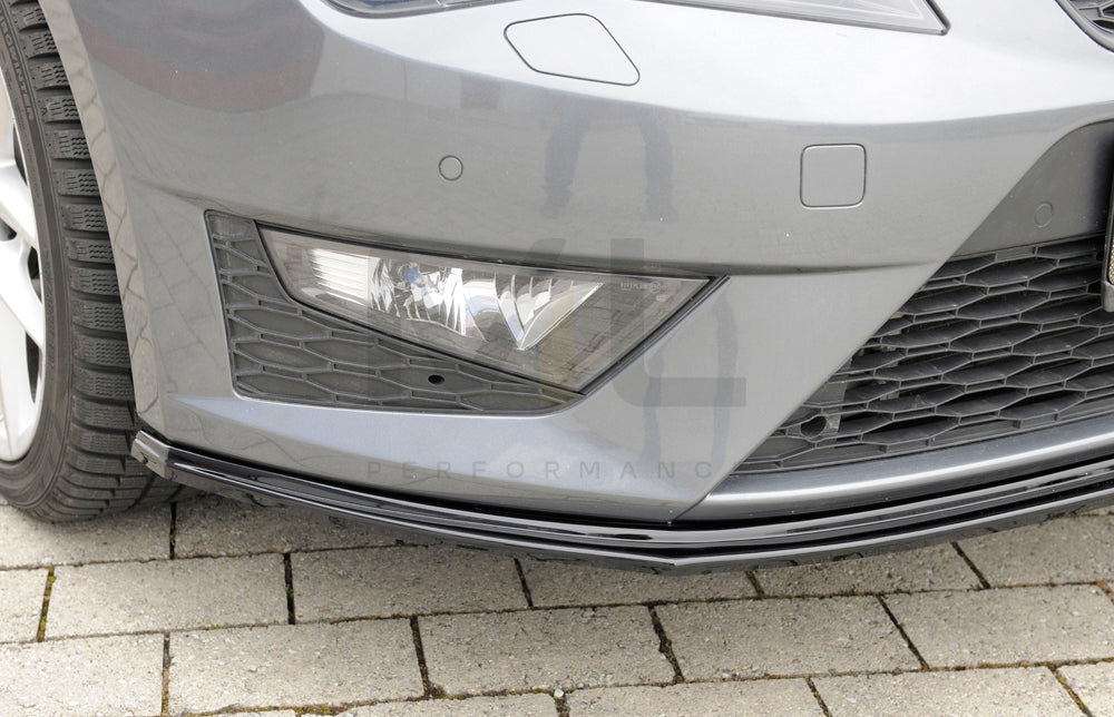 Rieger 00088105 SEAT 5F Front Splitter (Leon FR & Leon Cupra) 7 | ML Performance UK Car Parts