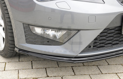 Rieger 00088105 SEAT 5F Front Splitter (Leon FR & Leon Cupra) 7 | ML Performance UK Car Parts